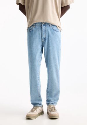 Jean droit - stone blue denim