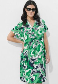 Alba Moda Freizeitkleid - green   navy   ecru