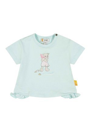 Steiff KURZARM CALIFORNIA DREAM - Camiseta estampada - starlight blue