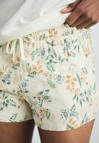 LASCANA VIVANCE DREAMS BY LASCANA L‘AUTOMNE SHORTY  - Komplet pidžame - beige