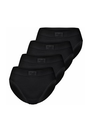 DOUBLE COMFORT TAI 4ER PACK - Briefs - schwarz