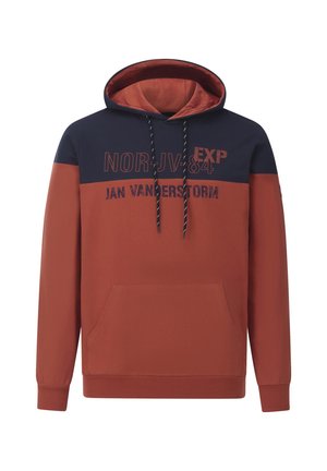 JERRES - Kapuzenpullover - dunkelrot