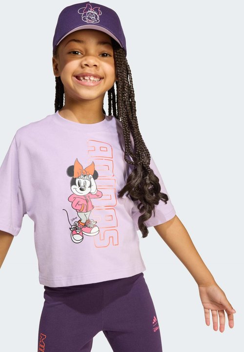 adidas DISNEY MINNIE MOUSE KIDS UNISEX - Print T-shirt - powder plum lucid pink — foto 4