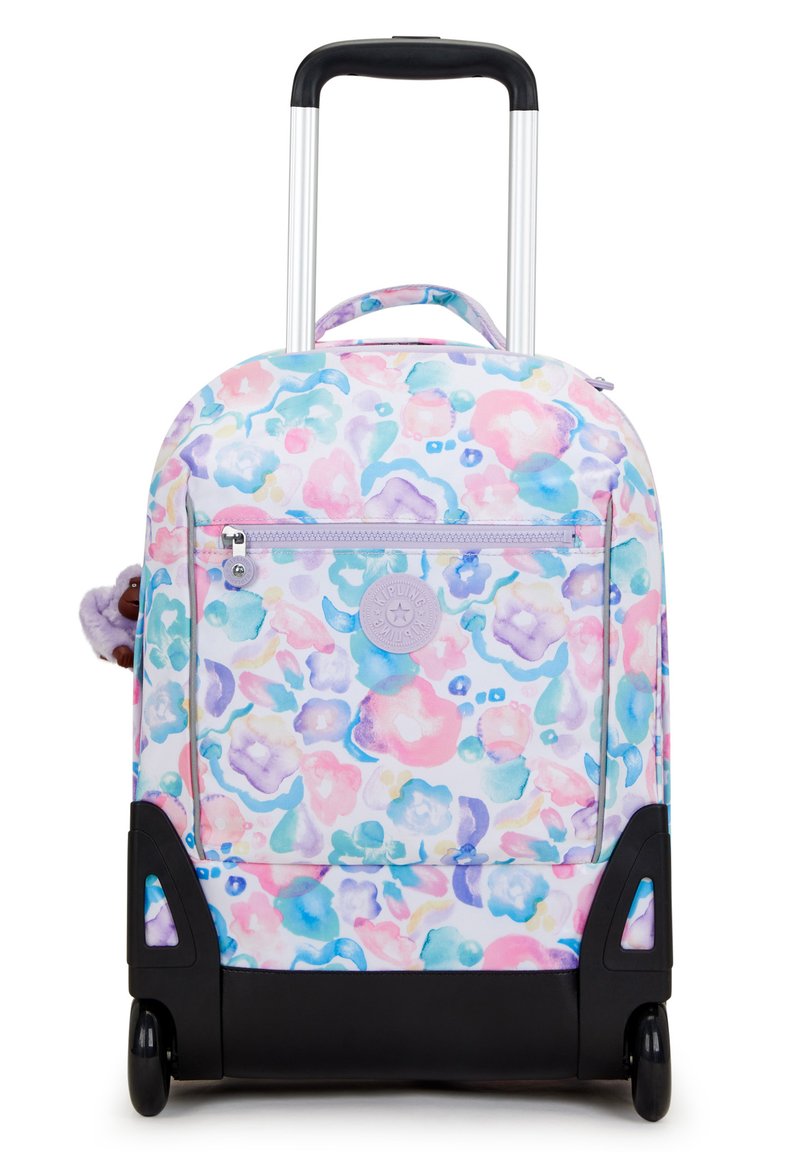 Kipling SARI BTS PRT AC - Trolley - aqua flowers