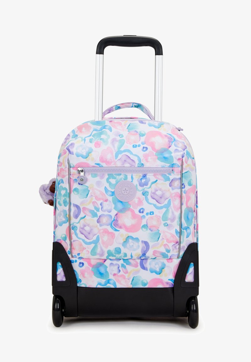 Kipling SARI BTS PRT AC - Trolleyväska - aqua flowers