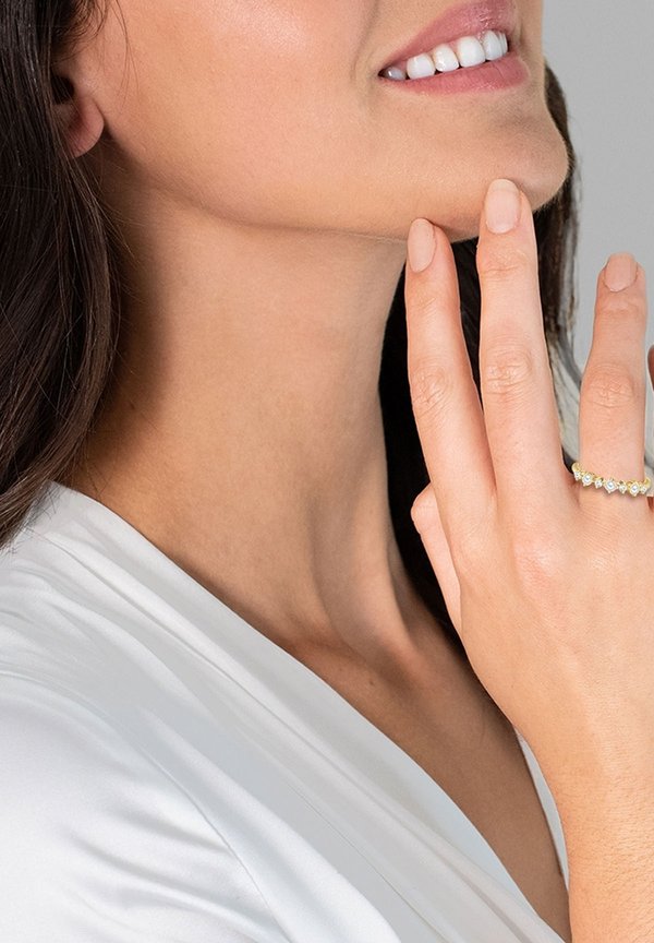 Ring - gelbgoldfarben