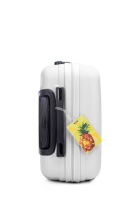 WITTCHEN SMALL SUITCASE WITH LUGGAGE TAG FROM ABS - Trolley - white