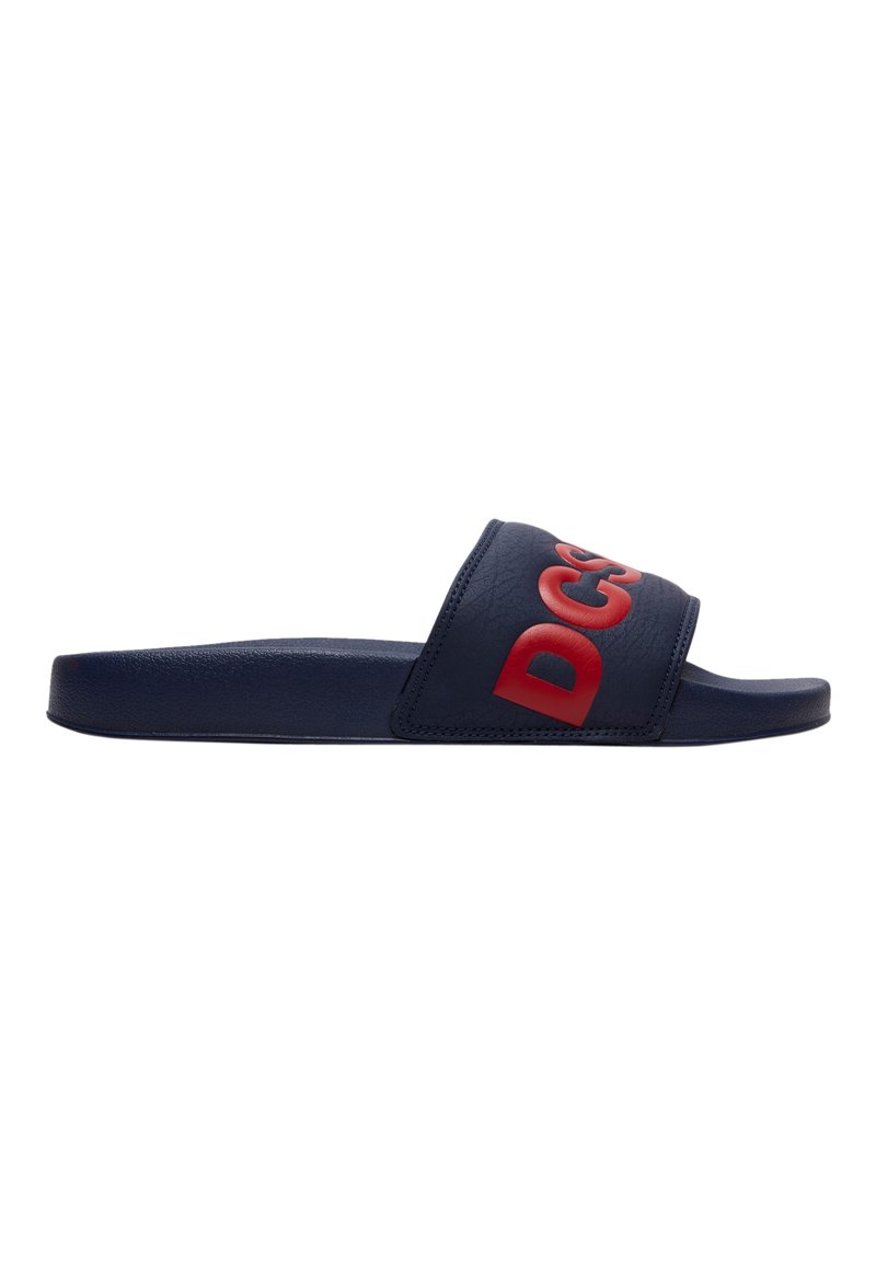 DC Shoes - Badsandaler - navy/red, Förstora