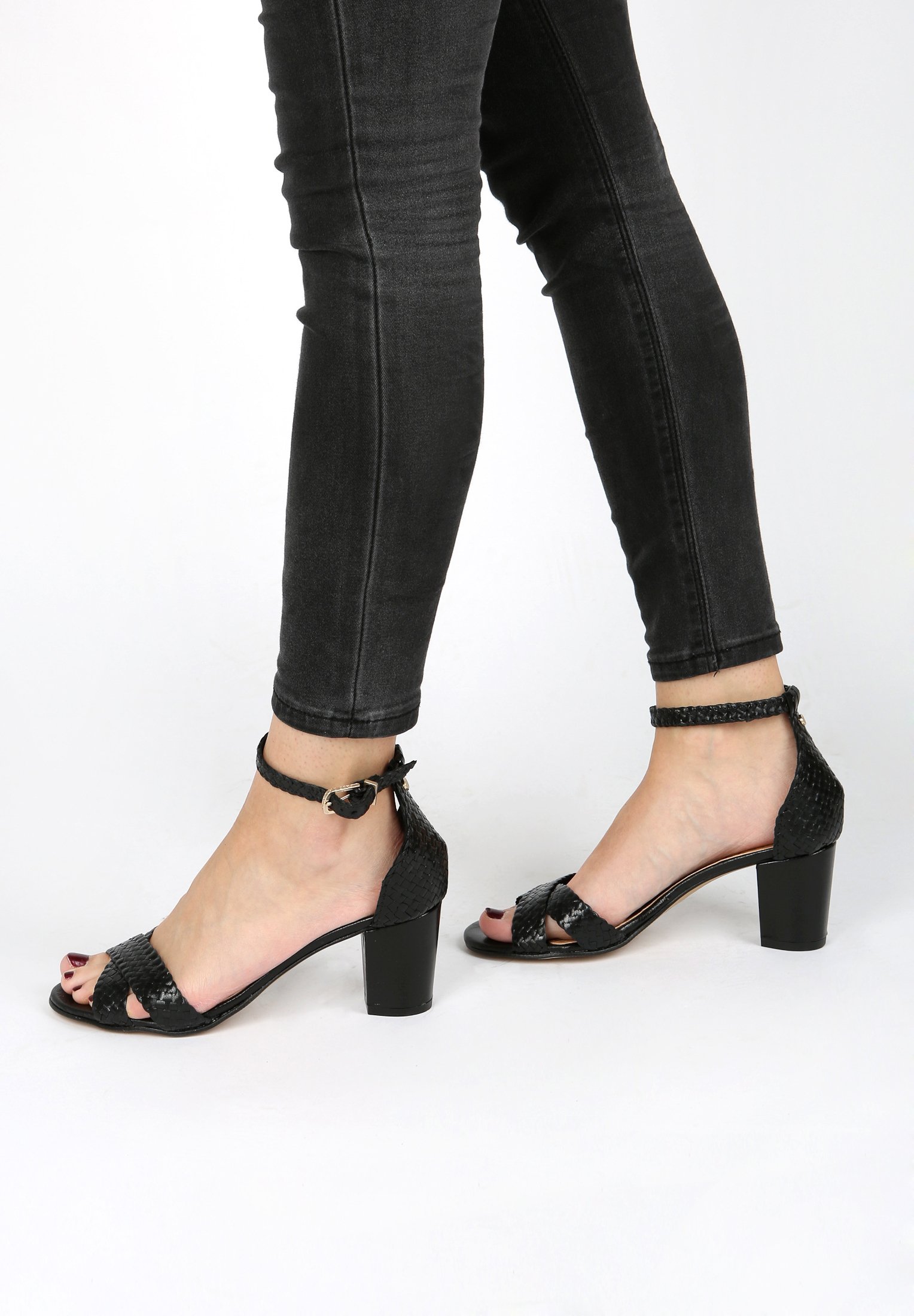 Fred de la Bretoniere SANDALETTE MIT RIEMEN - Sandalen - black/Zwart -  Zalando.nl