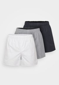 3 PACK - Caleçon - white/grey/black
