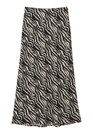 Calliope LUNGA FANTASIA ANIMALIER - Gonna a campana - var ultrablack