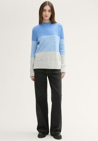 TOM TAILOR DENIM Maglione - mid blue beige
