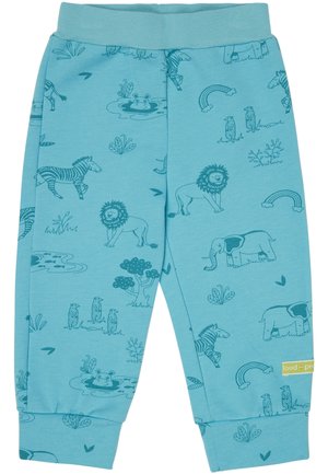 loud + proud BEDRUCKTE DEHNBUND - Broek - hellblau