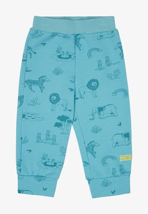 loud + proud BEDRUCKTE DEHNBUND - Broek - hellblau