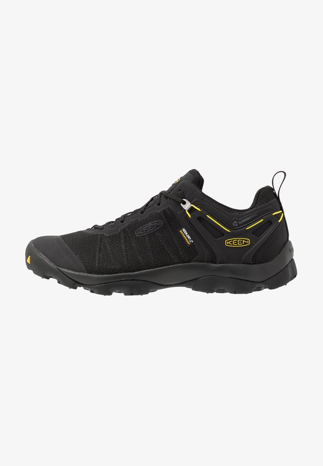 VENTURE WP - Chaussures de marche - black/yellow