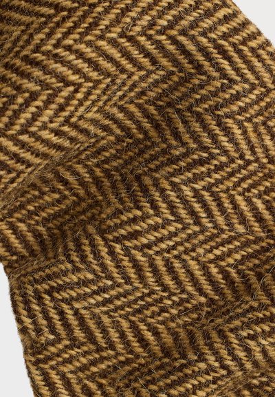 Polo Ralph Lauren HERRINGBONE WOOL TIE - Stropdas - brown/tan