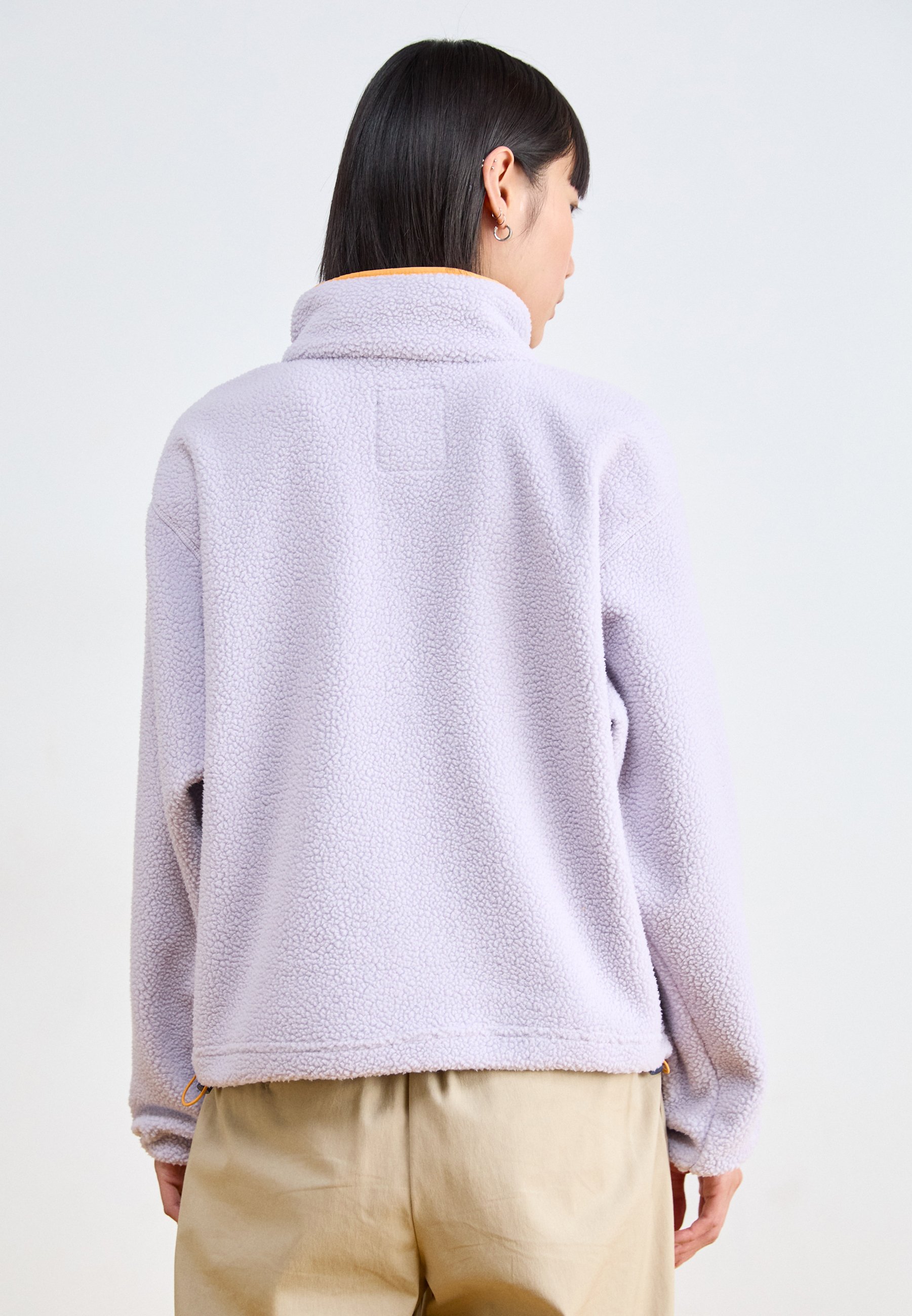 Columbia HELVETIA CROPPED HALF SNAP - Fleece jumper - lavender