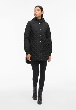 VILA VITATE LS HOODED - Winter coat - black beauty