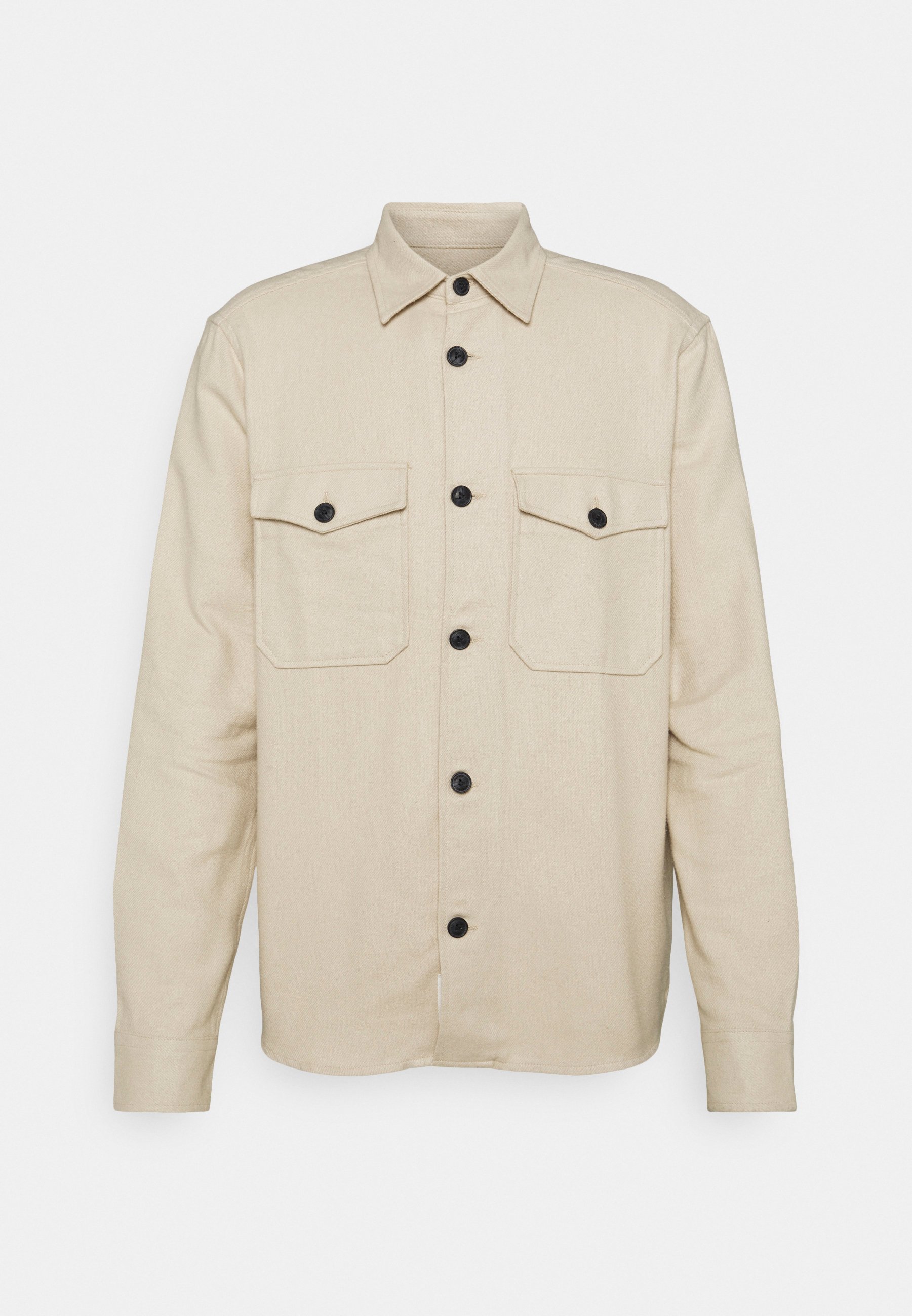 Casual overshirt pelican