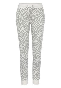 Unausgewählt, grau zebra gestreift