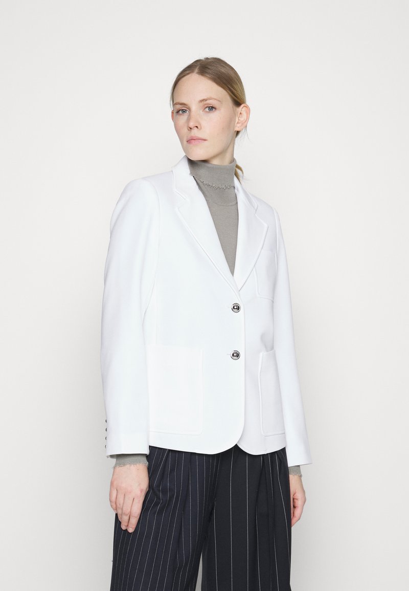 MICHAEL Michael Kors PATCH FITTED BLAZER Blazer white/weiß Zalando.de