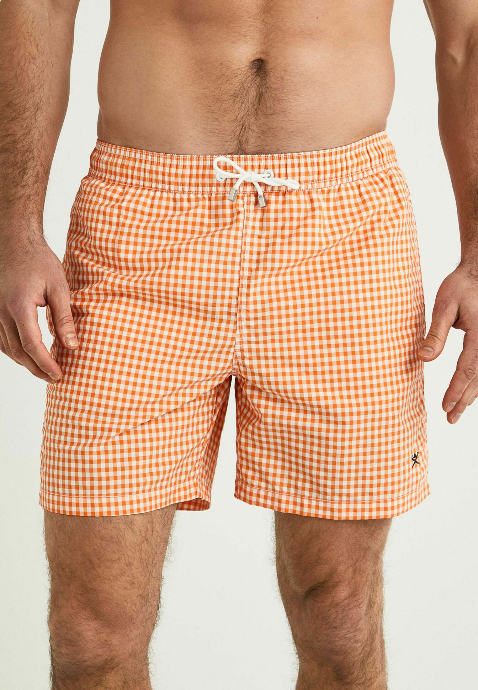 Hackett London GINGHAM - Bañador - peel/naranja - Zalando.es