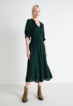 GAP ZEN NECK MIDI DRESS - Vestido informal - essex green