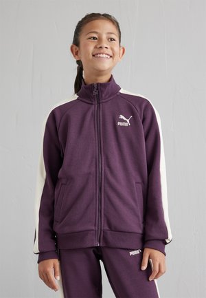 Puma, CLASSICS TRACK JACKET UNISEX - Sweat zippé - midnight plum