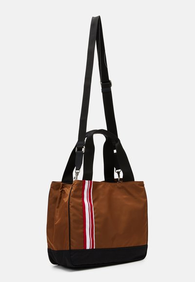 MOSCHINO BORSA TRACOLLA UNISEX - Veľká kabelka - fantasia nero