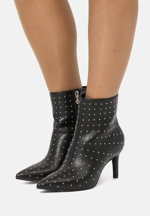 Bottines de cowboy / motard - black