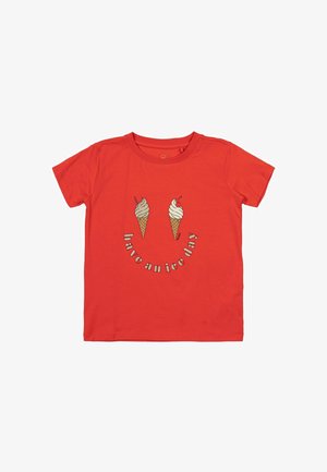 Majica kratkih rukava s printom - poppy red