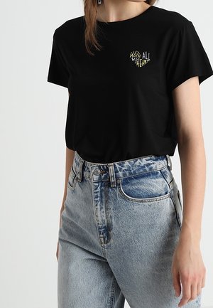 T-shirt imprimé - black