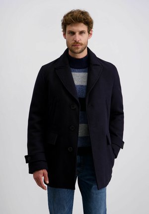 Halflange jas - dunkelblau