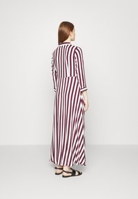 YAS YASSAVANNA LONG DRESS - Robe chemise - winetasting/white
