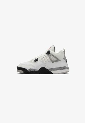 AIR JORDAN 4 RETRO (PS) - Skeittikengät - summit white cement grey black fire red