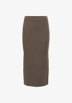 Object OBJREYNARD SKIRT FAIR - Jupe crayon - morel