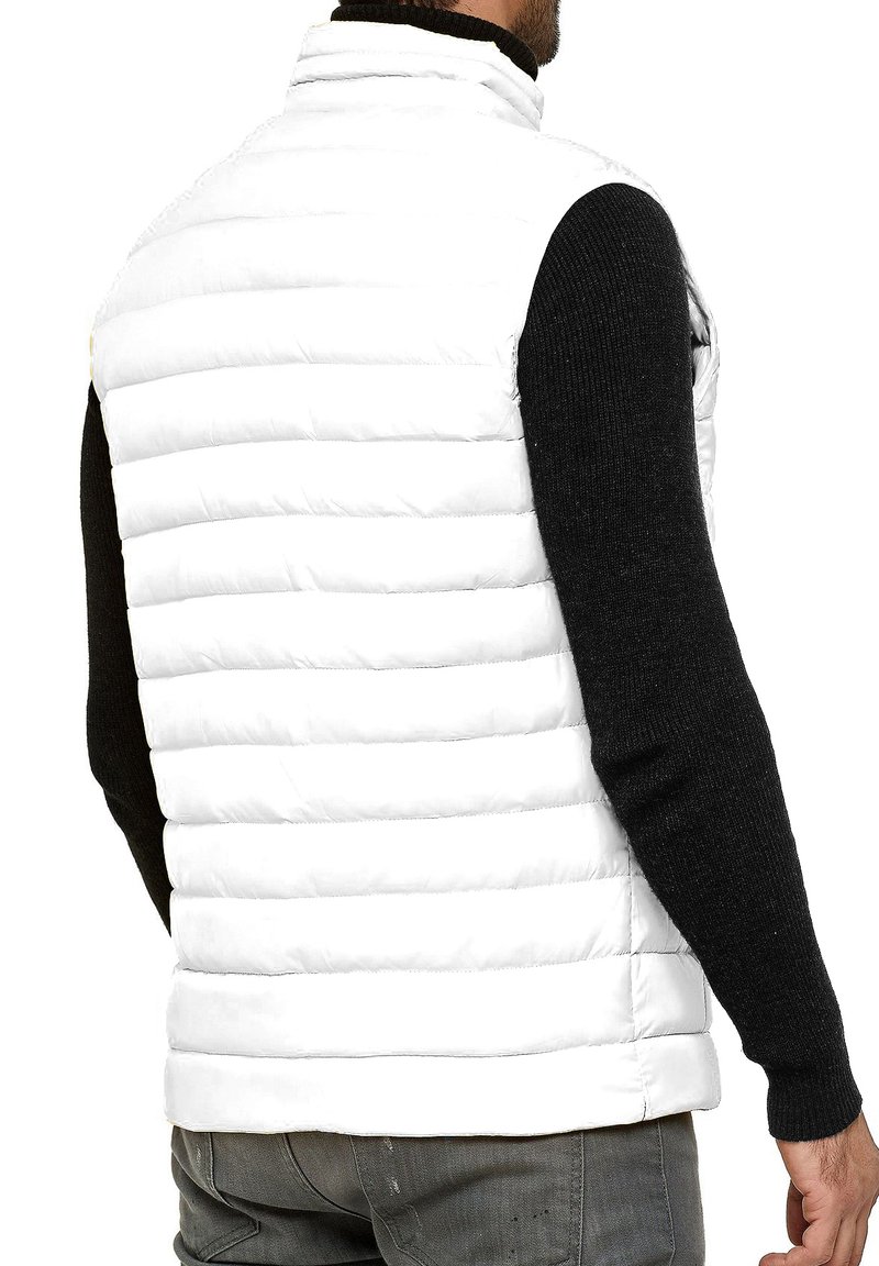 Herren Leichte Jacken | Max Men BRYAN Weste weiß - PB27444 Herren Leichte Jacken | Max Men BRYAN Weste weiß - PB27444