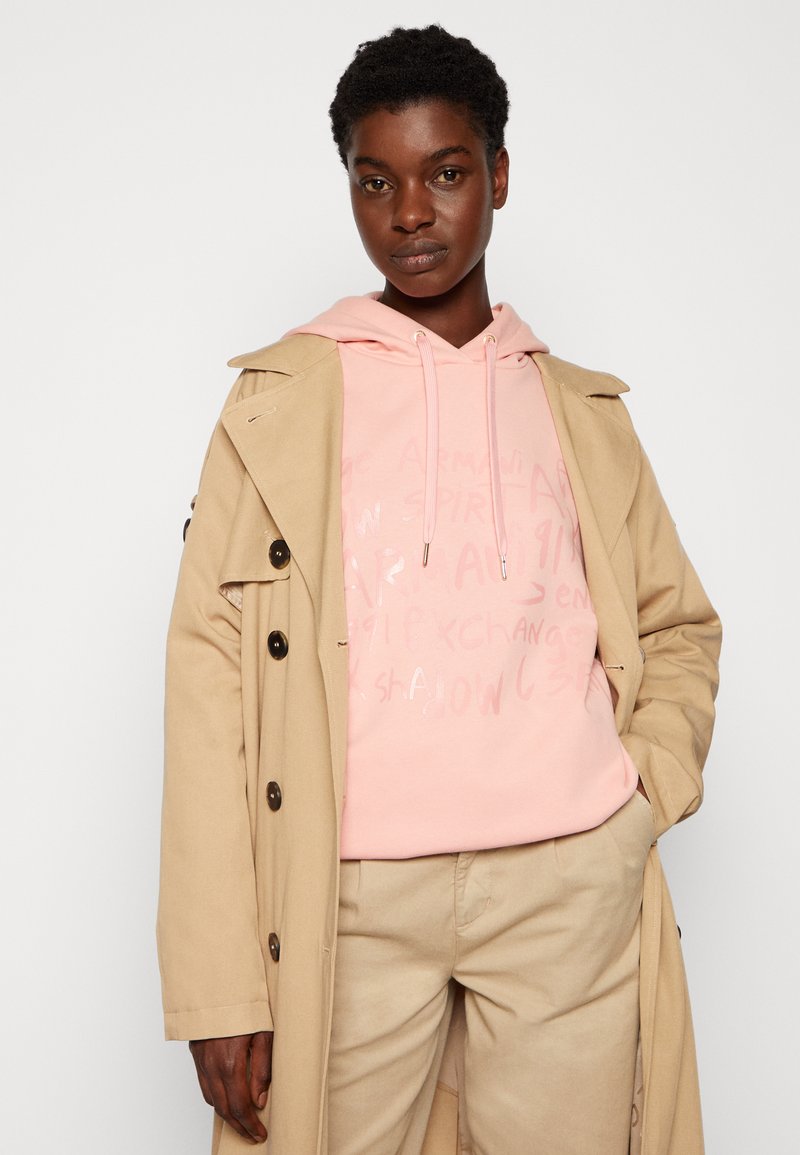 Damen Sweatshirts | Armani Exchange FELPA Kapuzenpullover rose shade/pink - QX84557 Damen Sweatshirts | Armani Exchange FELPA Kapuzenpullover rose shade/pink - QX84557