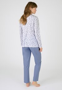 Damart MANCHES LONGUES SET - Pijama - bleu