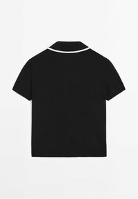 Massimo Dutti Pikeepaita - black