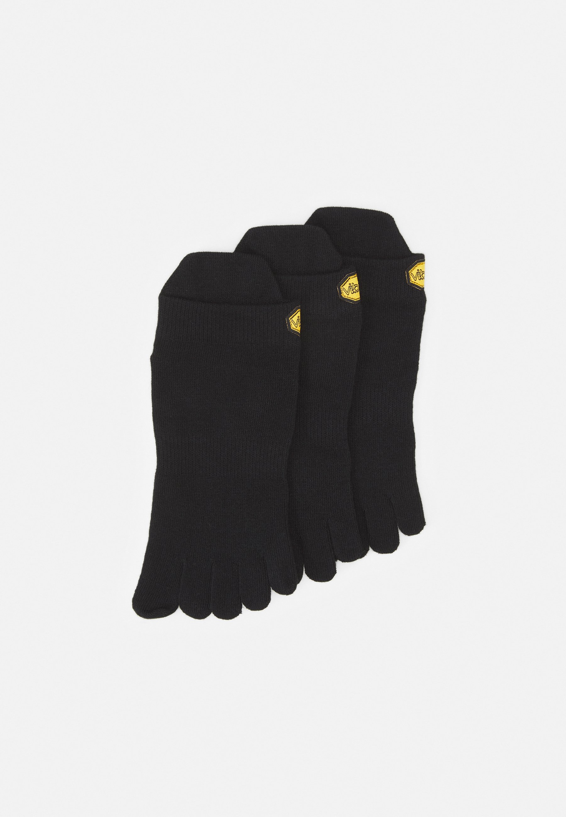 Vibram Fivefingers NO SHOW 3 PACK UNISEX - Calzini - black/nero - Zalando.it