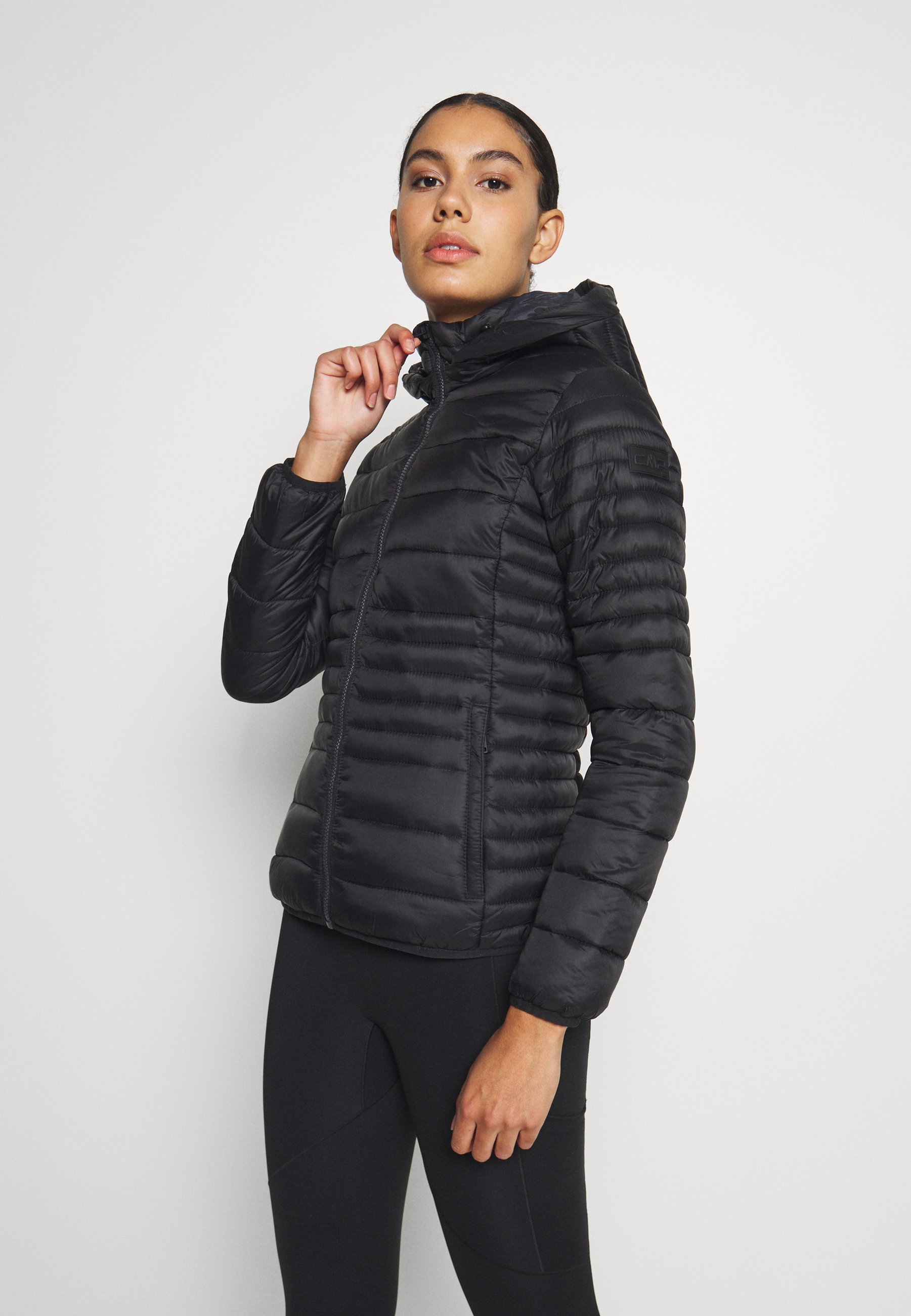 WOMAN JACKET SNAPS HOOD Winterjacke nero WOMAN JACKET SNAPS HOOD Winterjacke nero