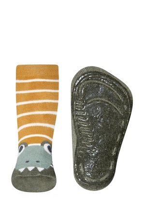 STOPPER KROKODIL - Socks - oliv