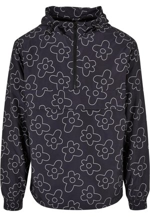 Urban Classics FLOWER AOP  - Light jacket - blackflower