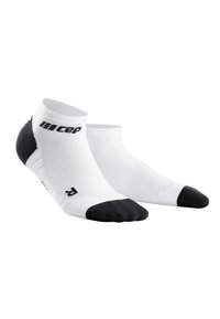 CEP RUNNING LOW CUT - MADE IN GERMANY - Calcetines de deporte - white dark grey