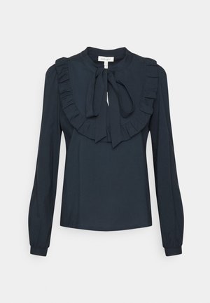 EMERY TIE FRONT - Camicetta - navy