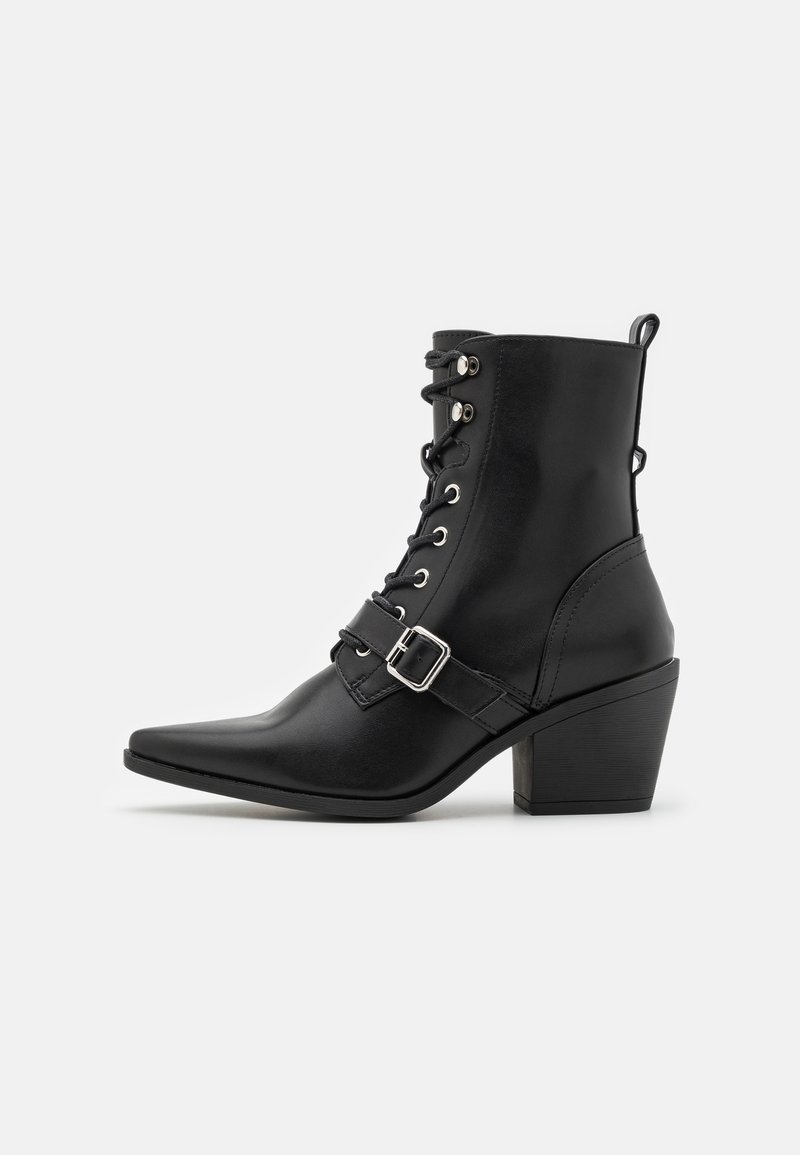 Koi Footwear POINTED WITCHY BOOTS Kauboi/mootorratturi poolsaapad black/must Zalando.ee