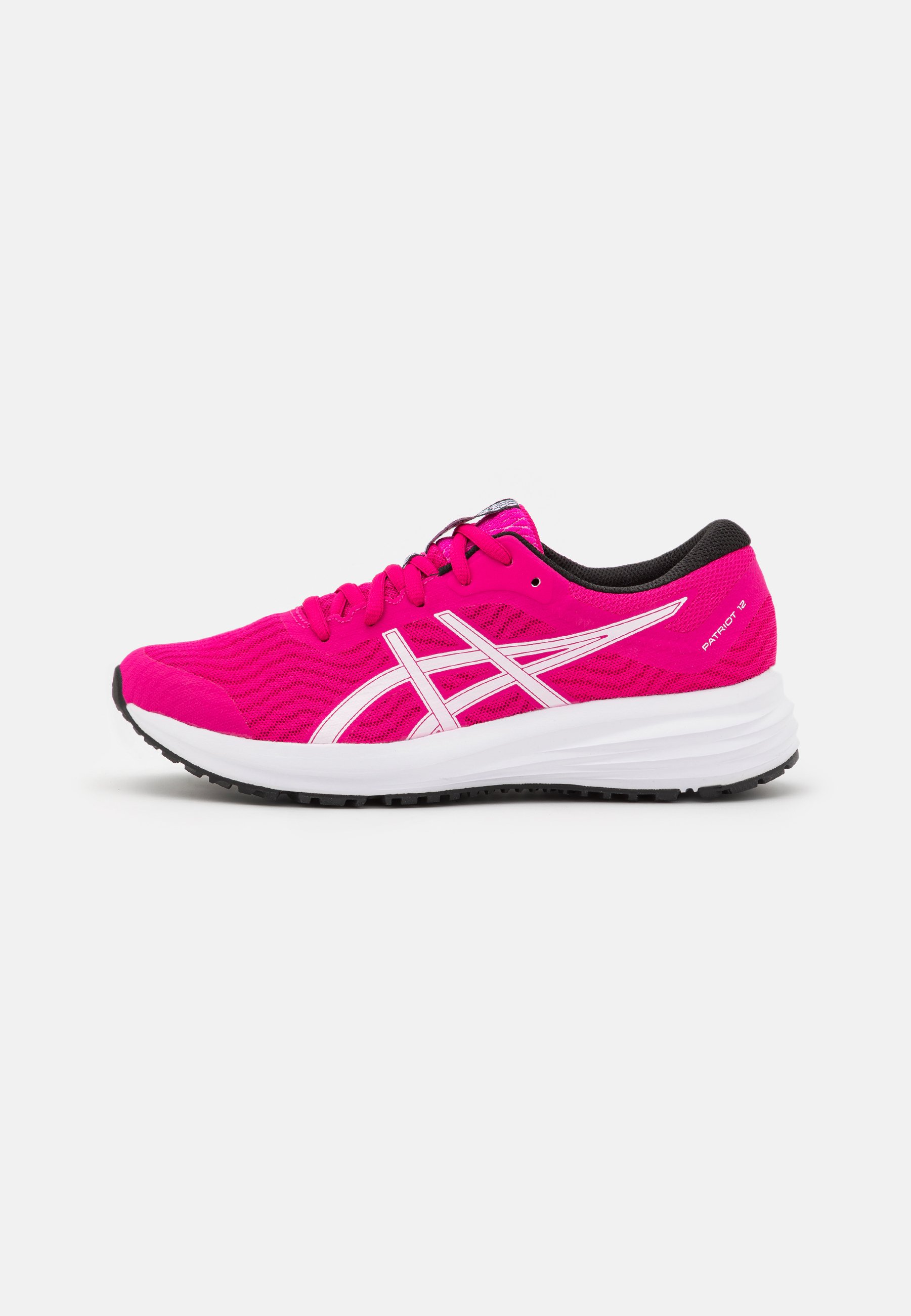 Pink running shoes