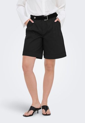 ONLY ONLROSALIE HW BERMUDA SHORTS PNT NOOS - Short - black