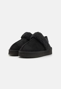 Bianco BIASWEETIE FLATFORM ELASTIC - Hjemmesko - black